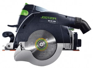 Comprar serra circular Festool HKC 55 Li 5,2 EB-Plus-FS conectados, foto e características