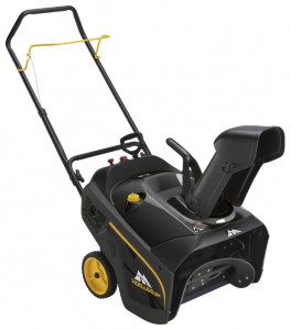 Buy snowblower McCULLOCH MSB121 online, Photo and Characteristics