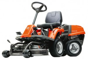 Acheter tracteur de jardin (coureur) Husqvarna R 111B5 en ligne, Photo et les caractéristiques