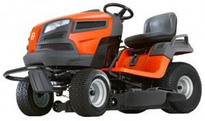 Kúpiť záhradný traktor (jazdec) Husqvarna YTH 184T on-line, fotografie a charakteristika