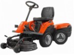 Pirkt dārza traktors (braucējs) Husqvarna R 112 MY14 (аккумуляторный) aizmugure elektrisks online