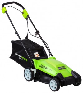 Satın almak çim biçme makinesi Greenworks 25237 1000W 35cm çevrimiçi, fotoğraf ve özellikleri