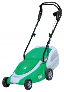 Buy lawn mower Hitachi EM390 online, Photo and Characteristics