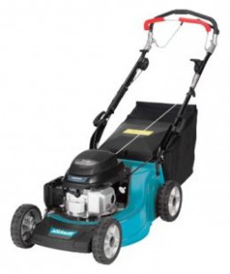 Buy self-propelled lawn mower Makita PLM5115 online, Photo and Characteristics