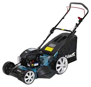 Buy self-propelled lawn mower Makita PLM4618 online, Photo and Characteristics