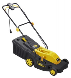Buy lawn mower Huter ELM-1800 online, Photo and Characteristics