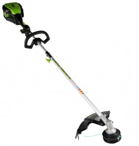 Buy trimmer Greenworks GST80320 online, Photo and Characteristics