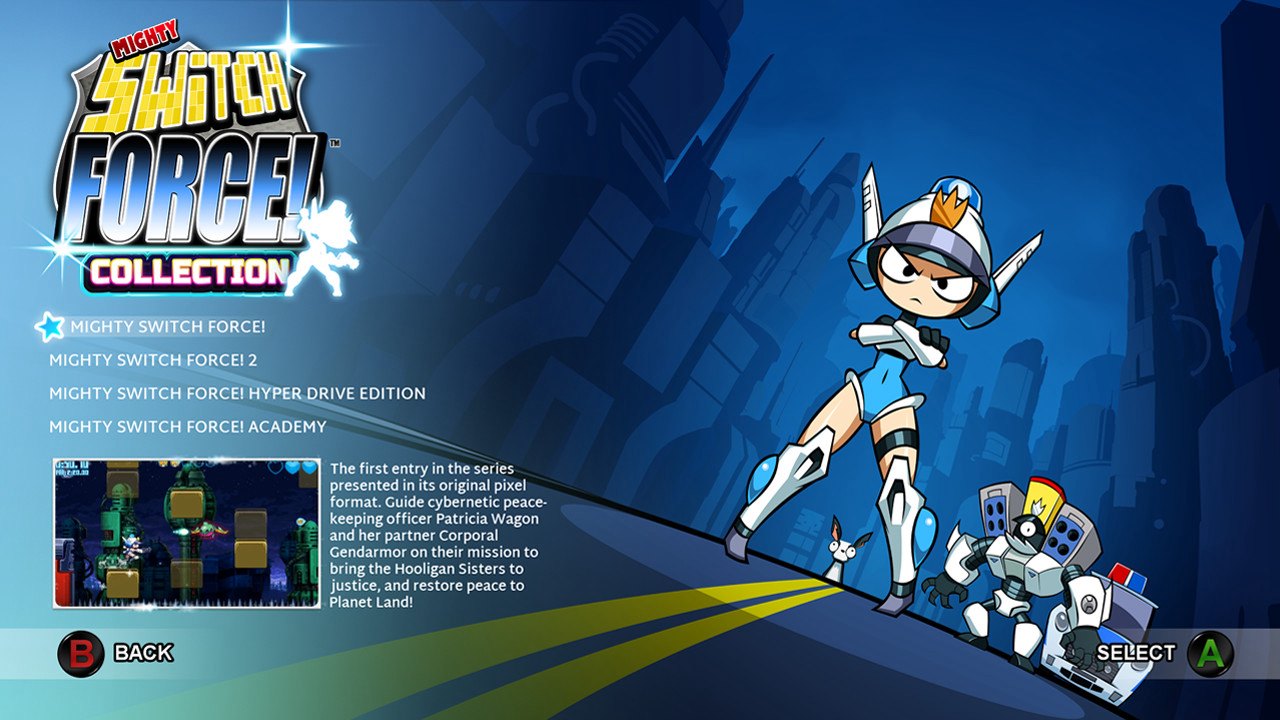 Mighty Switch Force! Collection Steam CD Key [USD 4.47]
