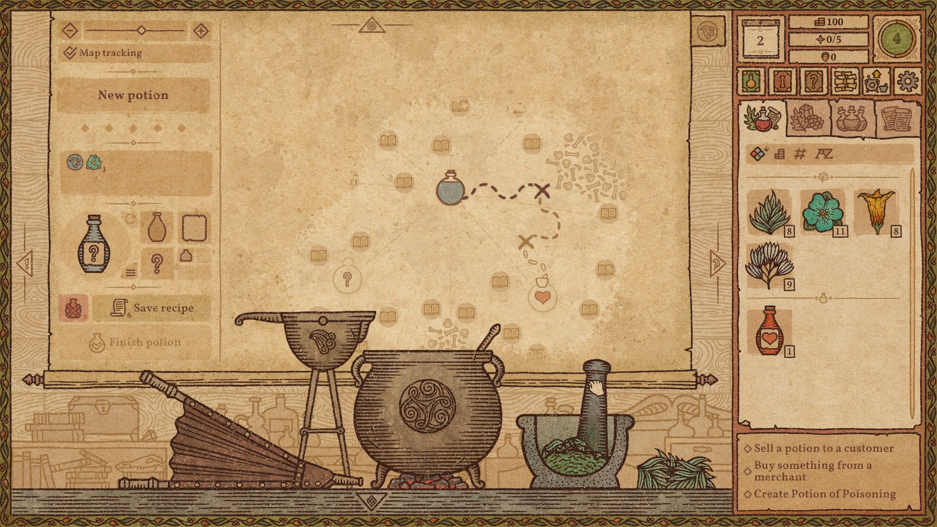 Potion Craft: Alchemist Simulator RU Steam CD Key [USD 3.31]