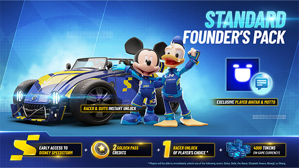 Disney Speedstorm - Standard Bundle Steam Account [USD 25.86]