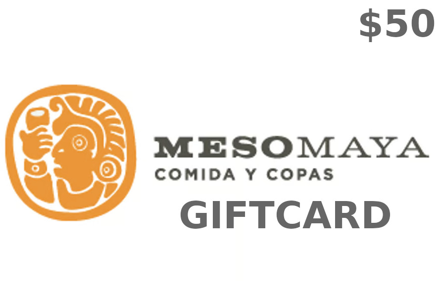Meso Maya Restaurant $50 Gift Card US [USD 33.9]