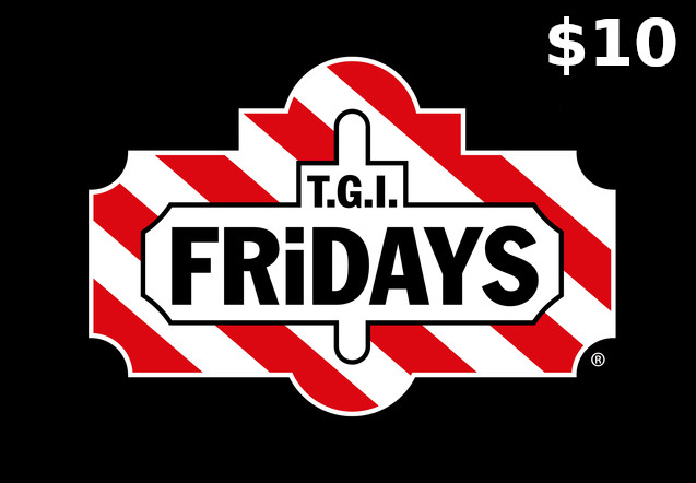 T.G.I. Fridays $10 Gift Card US [USD 7.91]
