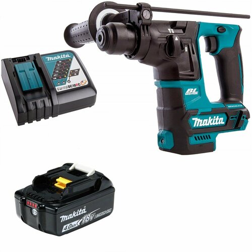 Аккумуляторный перфоратор Makita LXT DHR171RM1 (18V, 1 x 4.0Ah, Li-Ion) фото