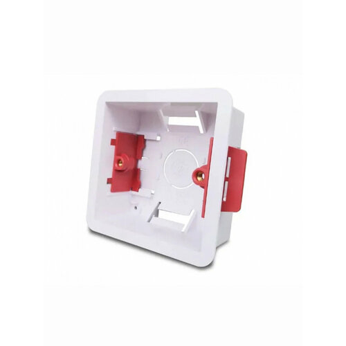 Монтажная коробка подрозетник для гипсокартона YouSmart Wall Switch Box PVC 69х69х34mm фото