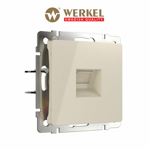 Розетка для интернета Werkel Ethernet RJ-45, IP20 фото