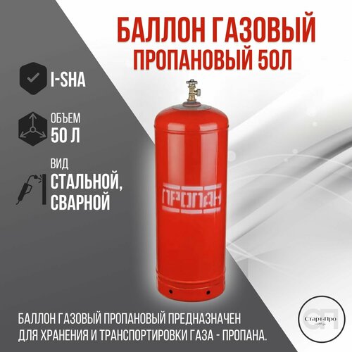 Баллон пропановый 50 л. без газа фото