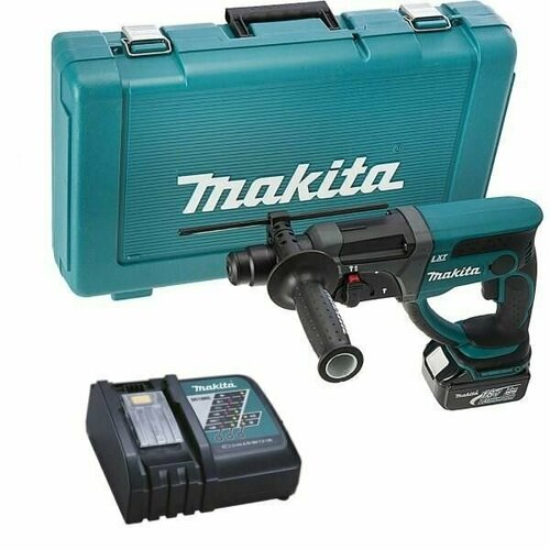 Аккумуляторный перфоратор Makita DHR202RF, 1.9 Дж, c АКБ 3 Ач и ЗУ, в кейсе фото