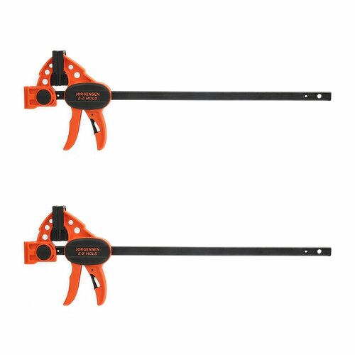 Набор быстрозажимных струбцин Jorgensen E-Z Hold Bar Clamp Light Duty Set 305 мм 93365 фото