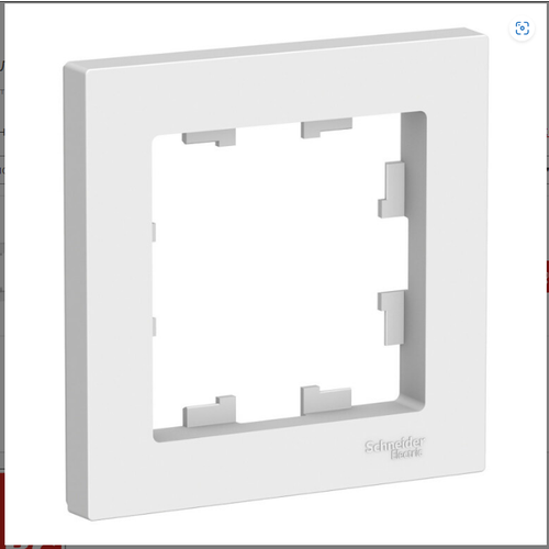 Рамка 1п Schneider Electric ATN000101 AtlasDesign фото