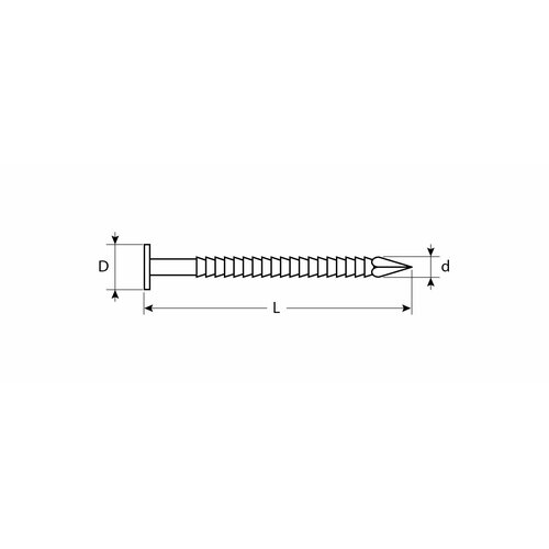 Гвоздь ершеный ЗУБР 305200-42-090 4.2x90 фото