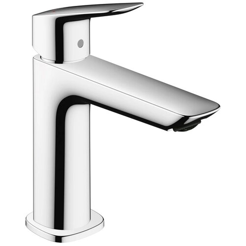 Смеситель для раковины (умывальника) hansgrohe Logis 71253000 серебристый фото