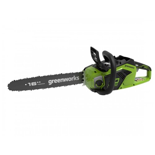 Цепная пила аккумуляторная GreenWorks GD40CS18, 40V, 40 см, бесщеточная, до 1,8 КВТ, без АКБ и ЗУ фото