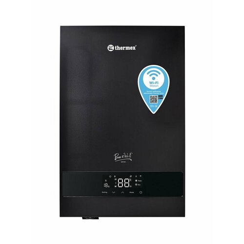 Котел электрический THERMEX Boss 12 Wi-Fi Black 12 кВт, (600х390х236) черный, управление Wi-Fi фото