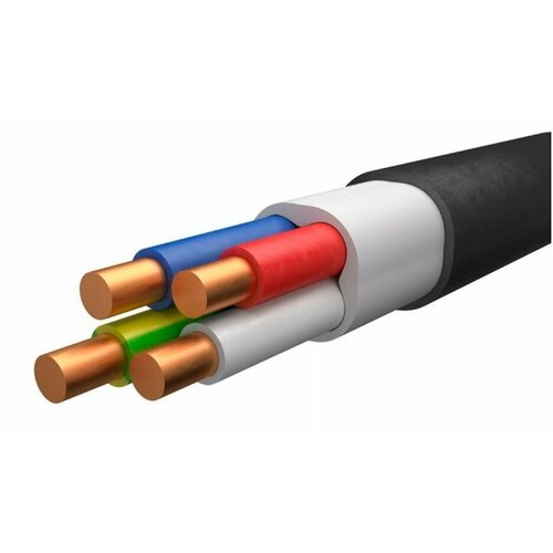Кабель силовой ВВГнг(А)-LS 4х10,0ок(N, PE) - 0,66 ГОСТ 31996-2012 (ККЗ) 50m фото