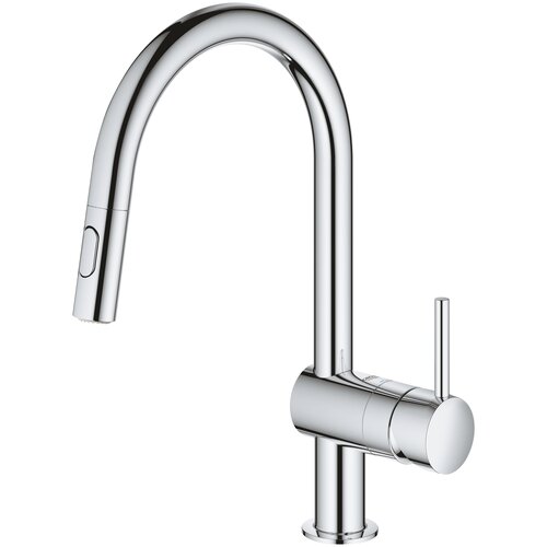 Смеситель для раковины (умывальника) Grohe Minta 32321002 хром фото