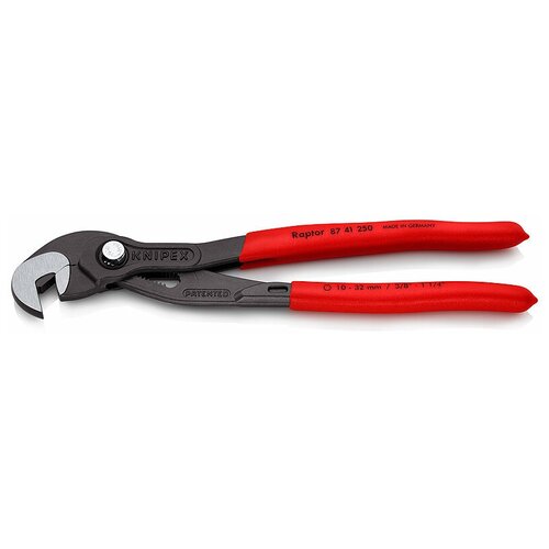 Сантехнические клещи Knipex 87 41 250 250 мм красный 250 мм фото