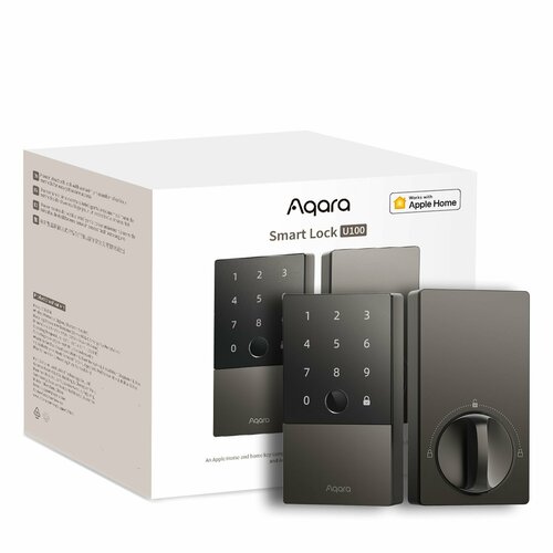 Aqara Smart Lock U100 Gray Xiaomi Умный замок фото