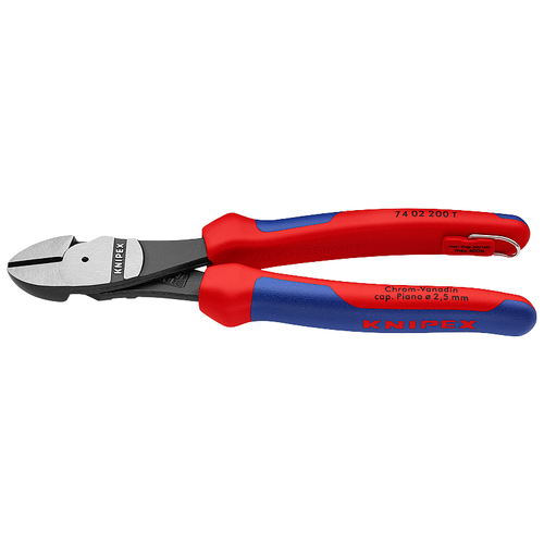 Бокорезы Knipex 74 02 200 T 200 мм красный/синий 200 мм фото