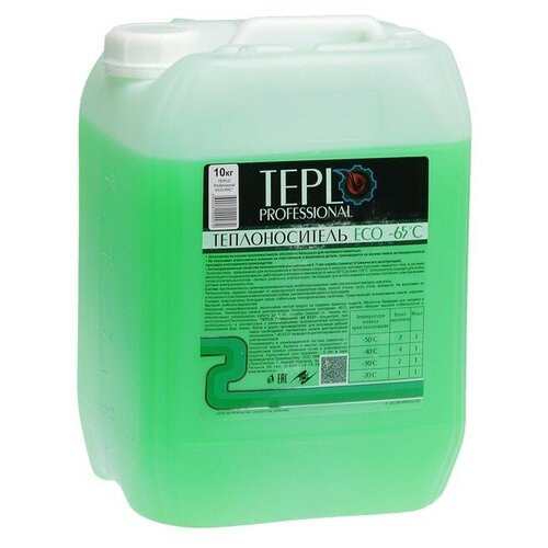 Теплоноситель TEPLO Professional ECO - 65, основа пропиленгликоль, концентрат, 20 кг фото