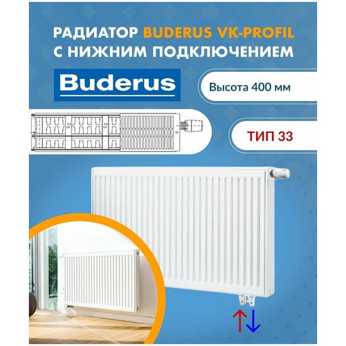 Панельный радиатор Buderus Logatrend VK-Profil 33/400/1400 7724127414AF фото