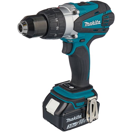 Аккумуляторная дрель-шуруповерт Makita DDF458RFE фото