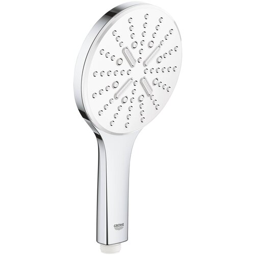 Лейка для душа Grohe Rainshower SmartActive 130 26544 белая луна хром круглая 130 мм 3 фото