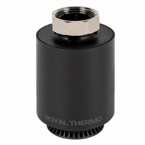 Термостат радиаторный электронный Royal Thermo Smart Heat, черный фото