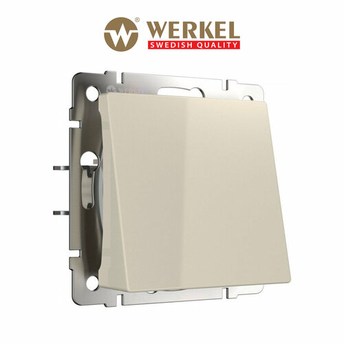 Вывод кабеля Werkel W1150203 слоновая кость IP20 фото