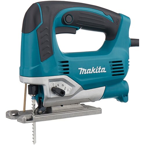 Электролобзик Makita JV0600K, 650 Вт бирюзовый фото