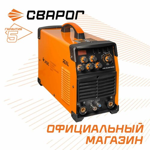 Сварочный аппарат инверторного типа Сварог REAL TIG 200 P AC/DC (E20101), TIG, MMA, 5.6 кВт фото