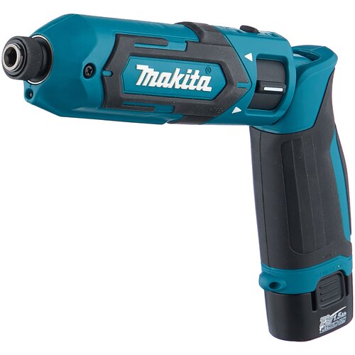 Аккумуляторная отвертка Makita TD022DSE бирюзовый сумка фото