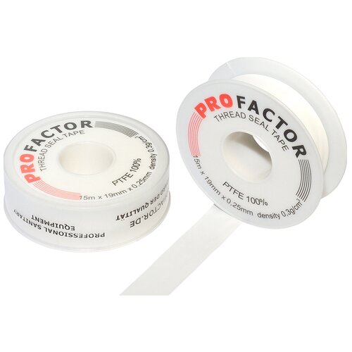 PROFACTOR Лента ФУМ для воды 19мм*0,25мм*15м PROFACTOR фото