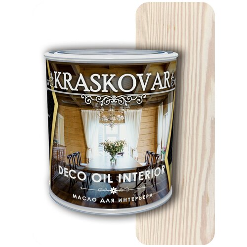 Kraskovar Deco Oil Interior масло для интерьерных работ белоснежный 0,75 л фото