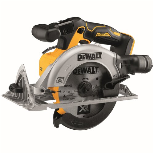 Аккумуляторная дисковая пила  DeWALT DCS565N-XJ, 18 В, желтый фото