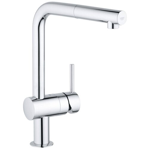 Смеситель для раковины (умывальника) Grohe Minta 32168000 хром фото