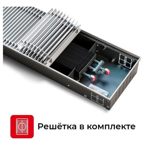 Встраиваемый конвектор Techno Power KVZ 150-65-2500 черный фото