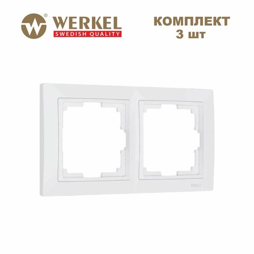 Рамка 2п  Werkel Snabb basic Snabb basic фото