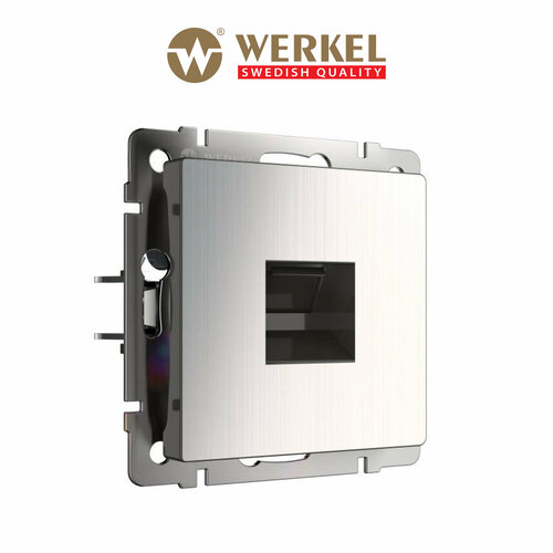 Розетка для интернета Werkel Ethernet RJ-45, IP20 Werkel фото