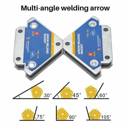 Набор магнитных держателей Mini, 4 шт. для сварки для 3-х углов FM1-XS фото