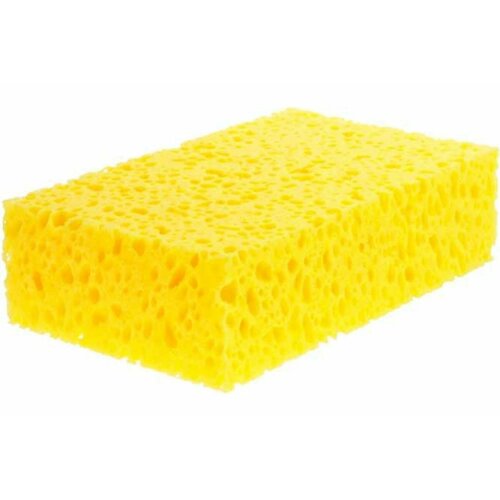 Губка крупноячеистая для мойки кузова Shine systems Wash Sponge 20х12х6 см SS819 фото